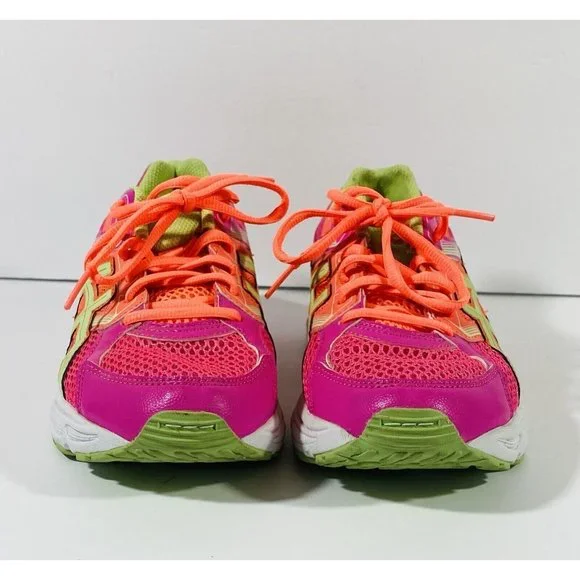 Asics Shoes Gel Contend 3 Neon Pink Womens Size 7 Athletic Running C566N - Picture 4 of 12